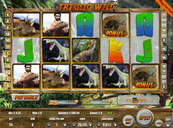 Triassic Wild Logo