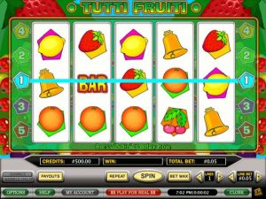 Tutti Fruiti Game