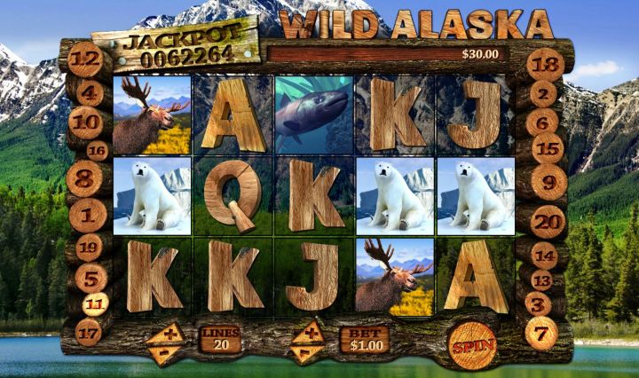 Wild Alaska Slot - NICE SESSION, ALL FEATURES!