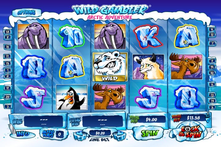 Wild Gambler Arctic Adventure Logo