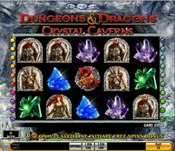 Dungeons and Dragons: Crystal Caverns Game