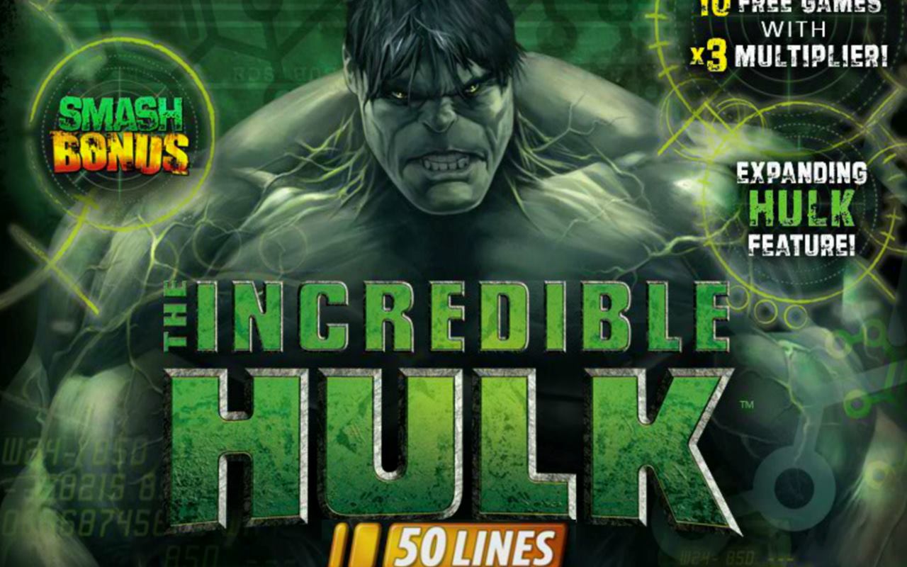 The Incredible Hulk 50 Lines Logo