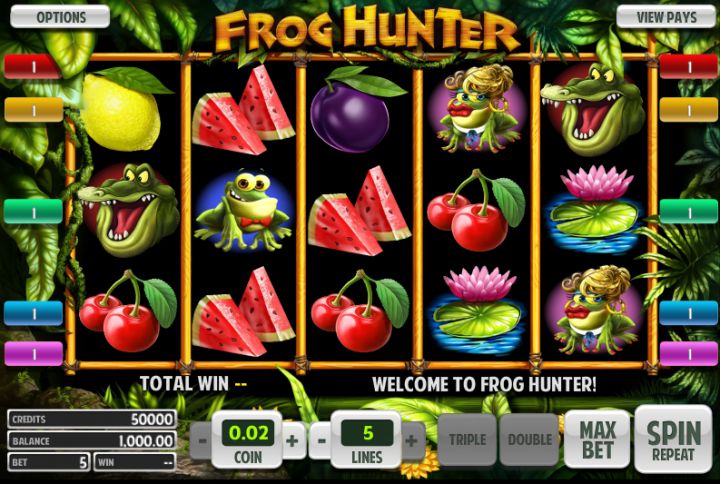 Frog Hunter Logo