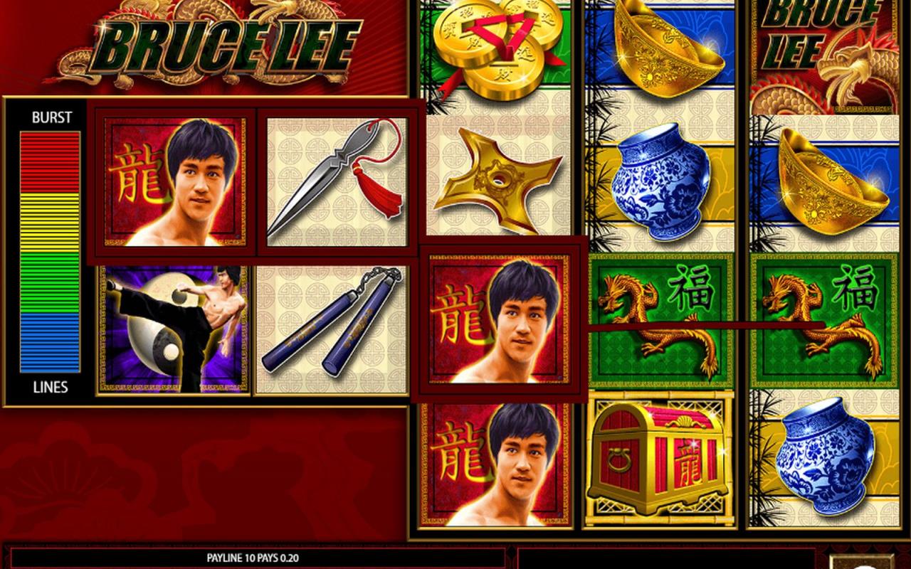 Bruce Lee WMS Slot Game