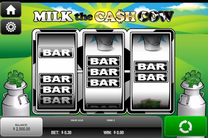 Milk the Cash Cow Logo