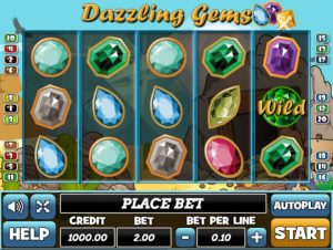 Dazzling Gems Game