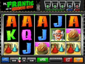 Dr Frantic And The Monster Spins Game