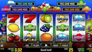 Fruits 4 Jackpot Game