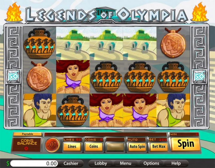 Legends of Olympia Logo