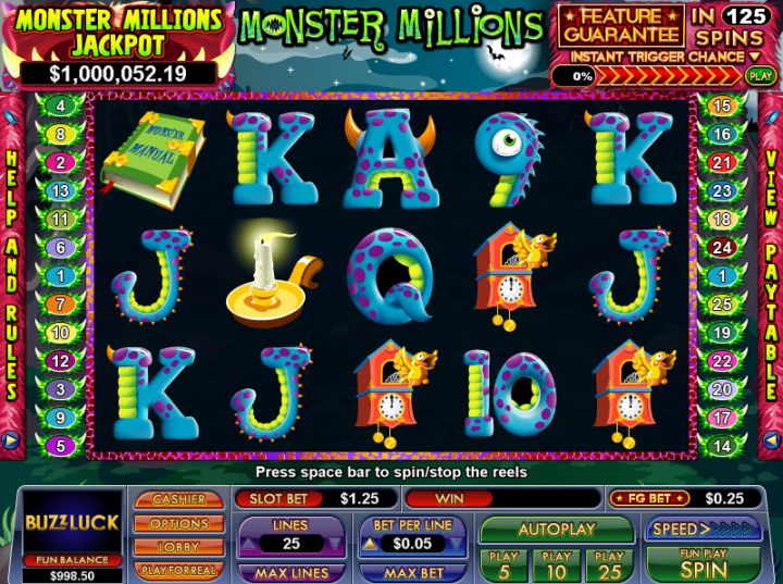 Monster Millions Logo