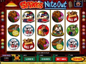Spikes Nite Out Game