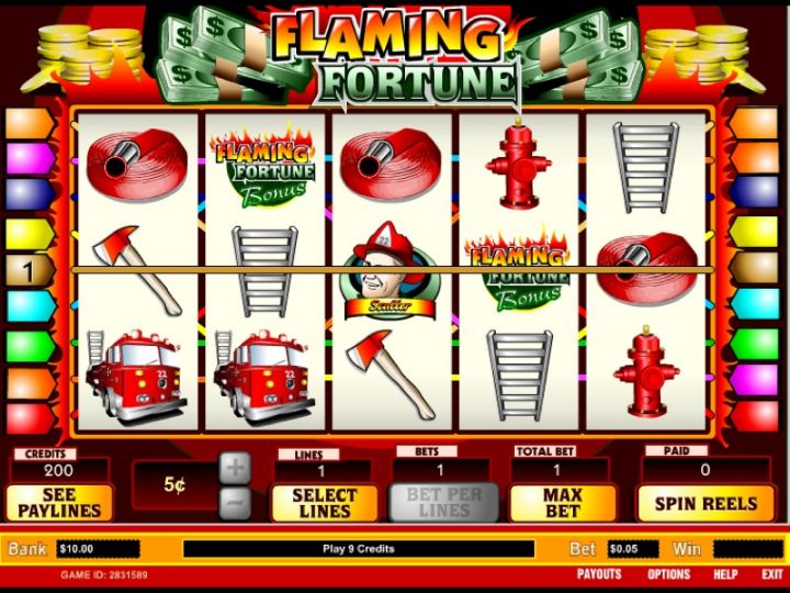 Flaming Fortune Logo