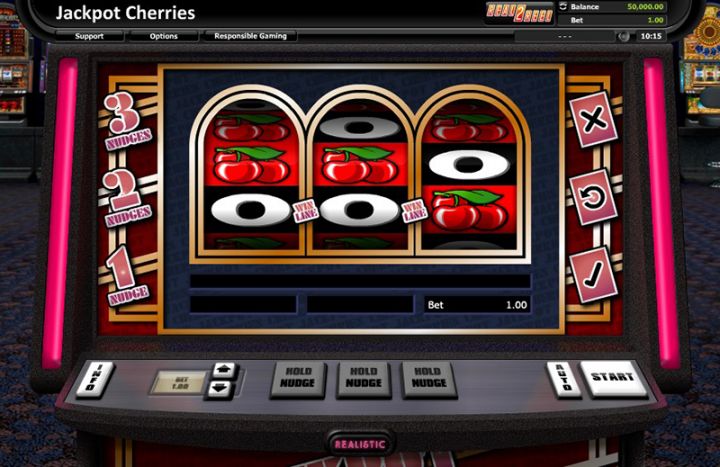 Jackpot Cherries Logo