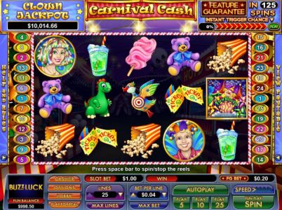 Carnival Cash Game