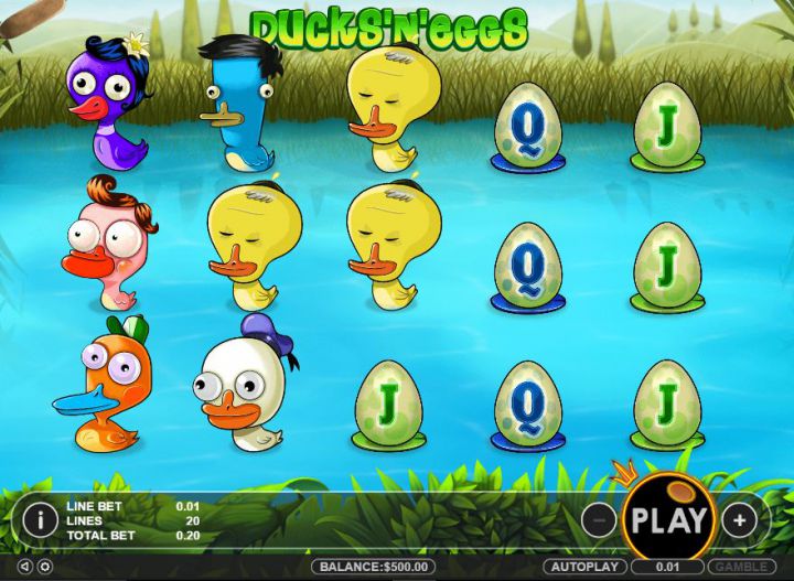 Ducks’N’Eggs Logo