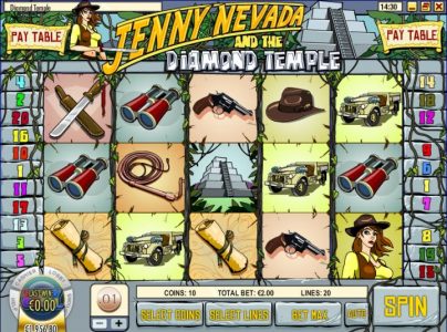 Jenny Nevada and the Diamond Temple Game