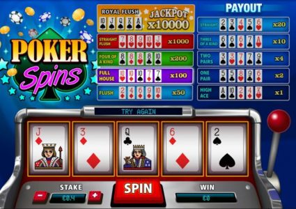 Poker Spins Game