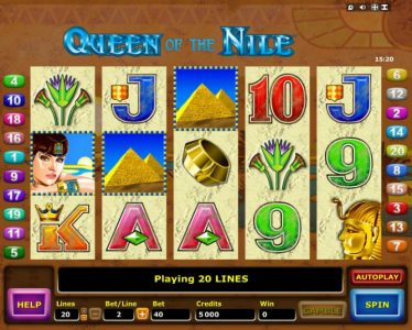 Queen Of The Nile Game
