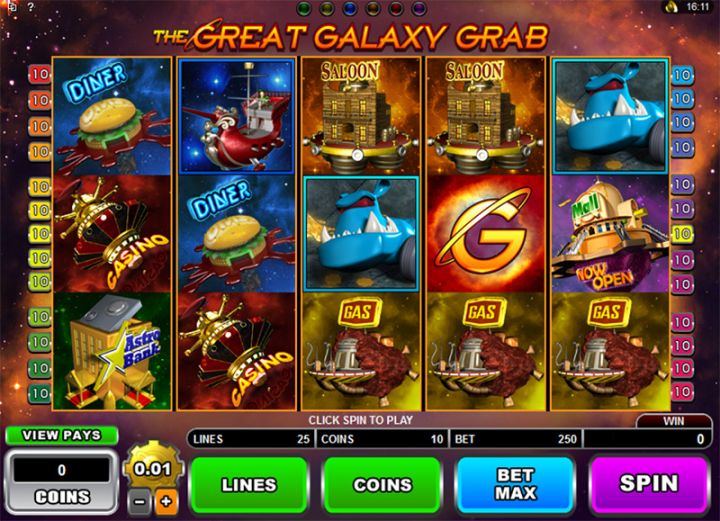 The Great Galaxy Grab Logo