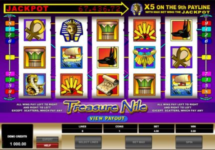 Treasure Nile Game