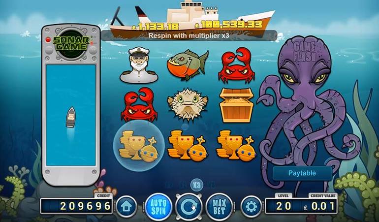 Deep Blue slot game