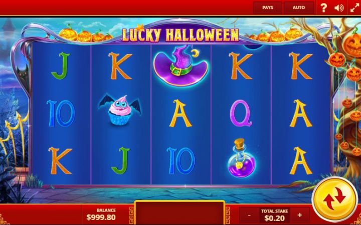 Lucky Halloween Logo