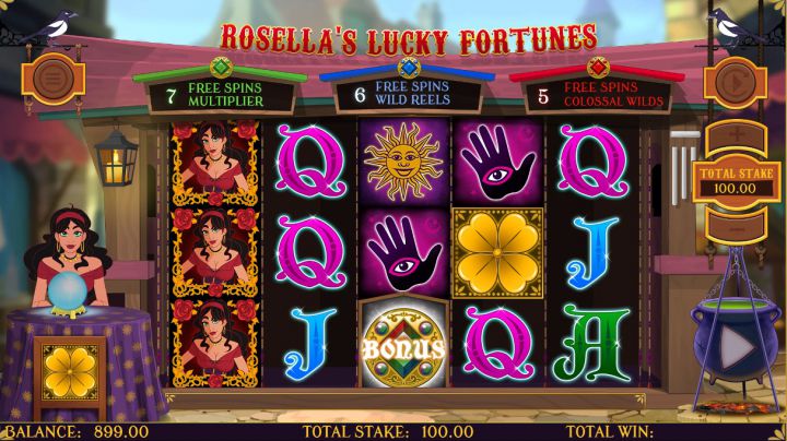 Rosella’s Lucky Fortunes Logo