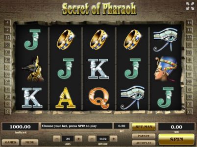 Secret of Pharaoh Logo