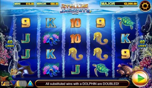 Stellar Jackpots With Dolphin Gold Game