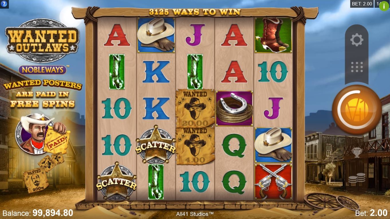 Wanted Outlaws Slot