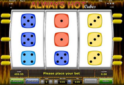 Always Hot Cubes Game