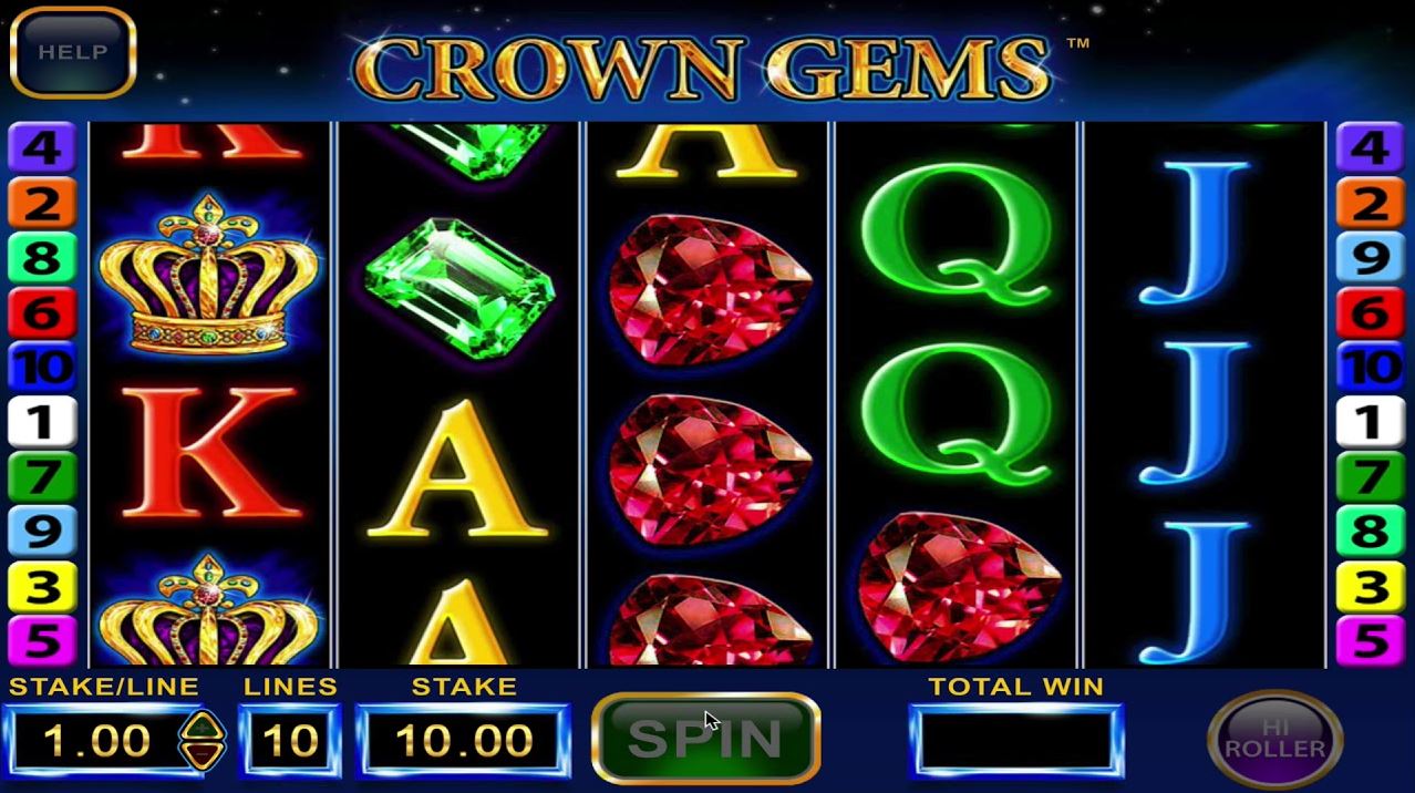 Crown Gems Hi Roller Slot Game