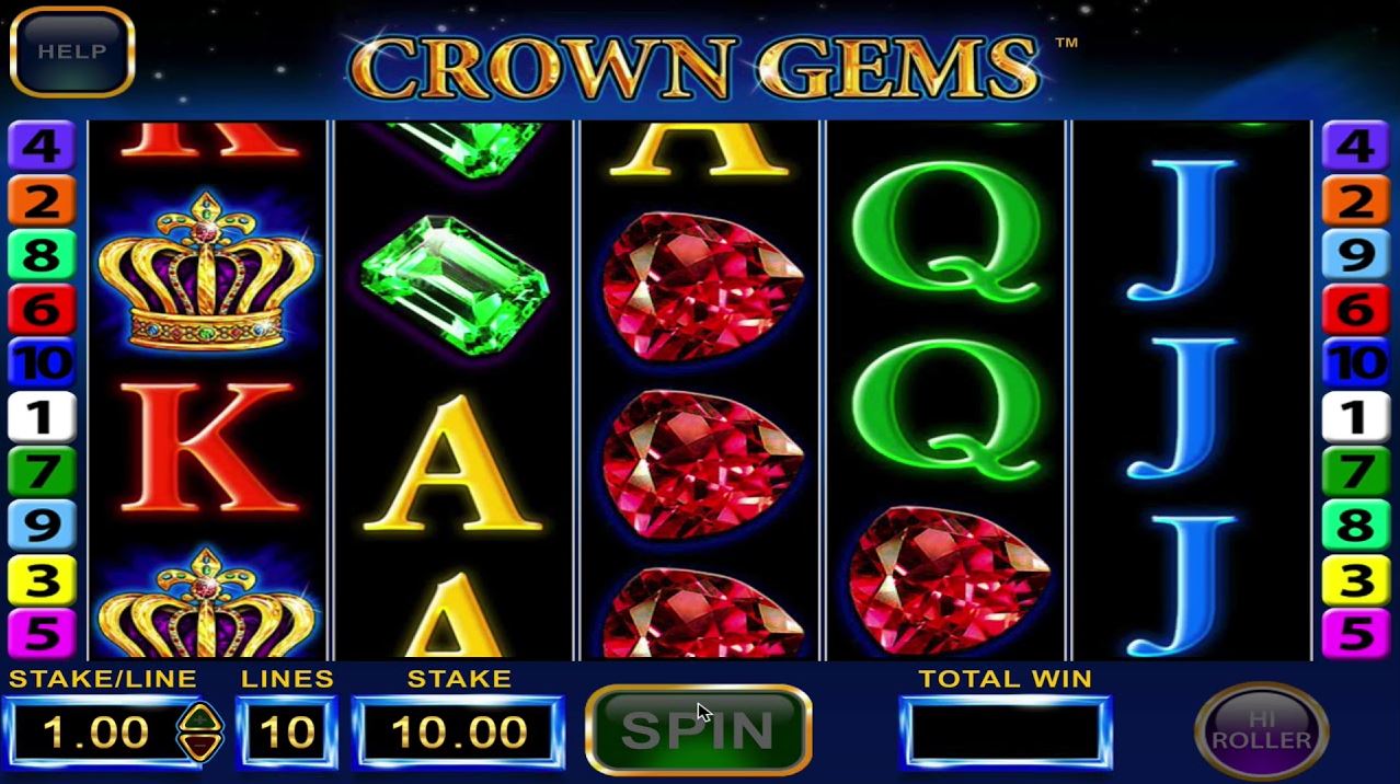 Crown Gems – Hi Roller Logo