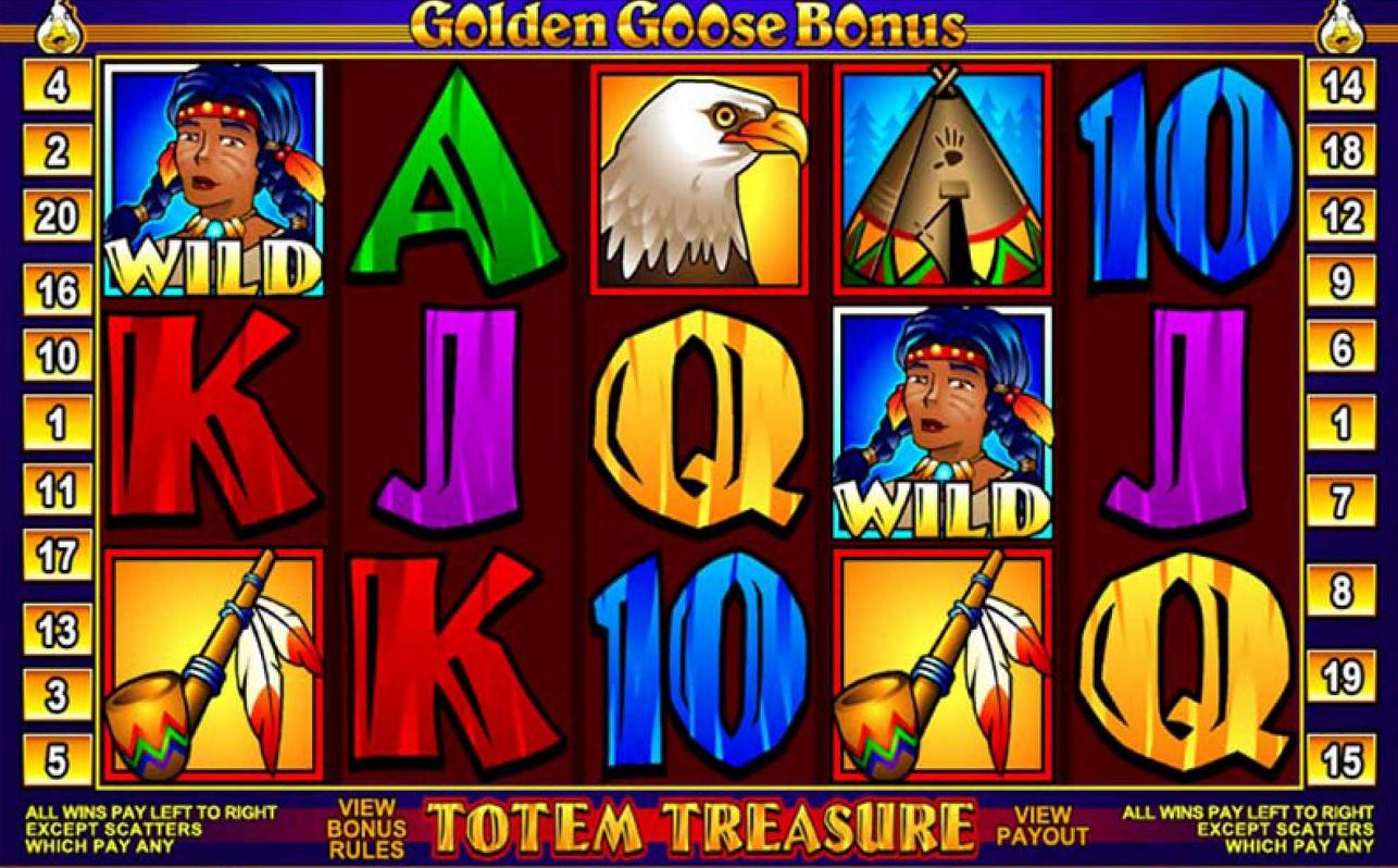 Golden Goose – Totem Treasure Logo