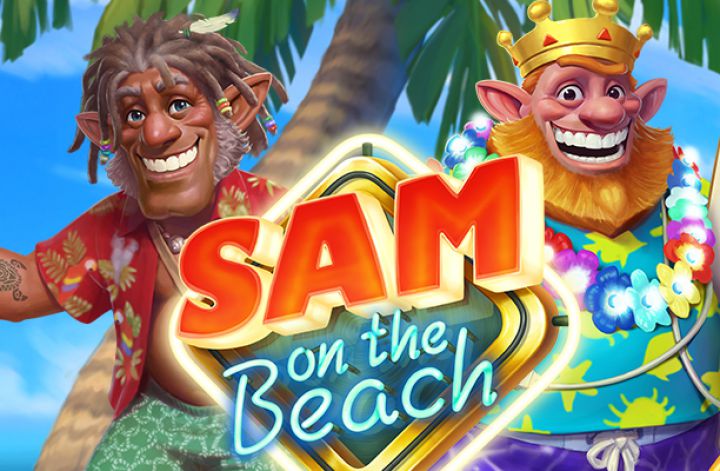 Sam on the Beach Logo