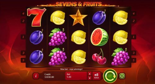 Sevens & Fruits Game