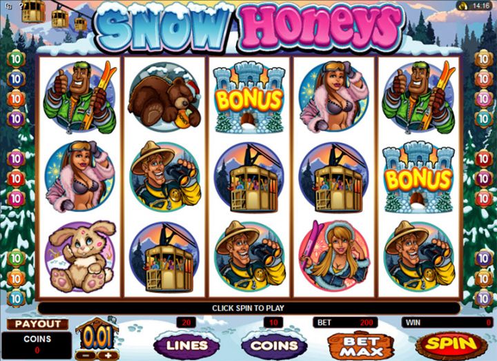 Snow Honeys Logo