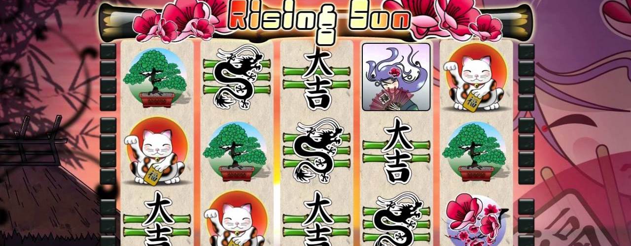 Rising Sun 5 Reel Slot Game