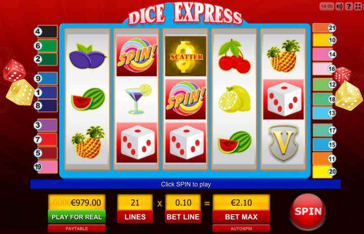 Dice Express Logo