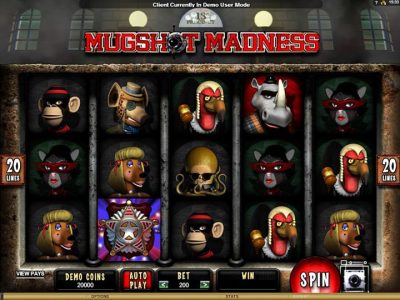 Mugshot Madness Game