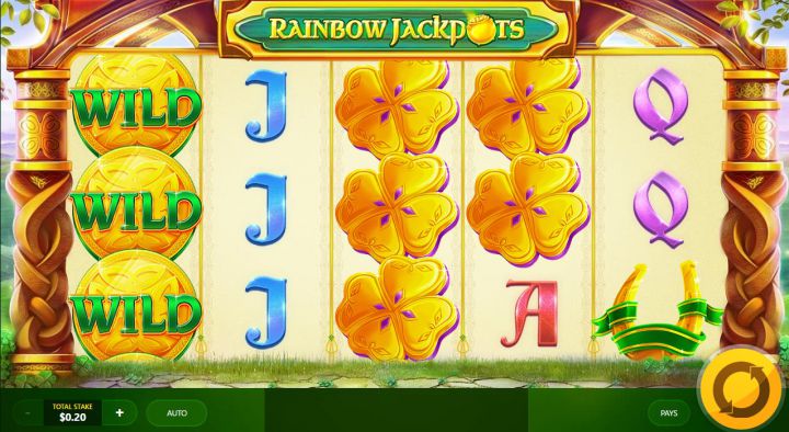 Rainbow Jackpots Logo