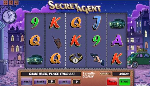 Secret Agent Game