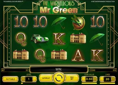 The Marvellous Mr Green Game