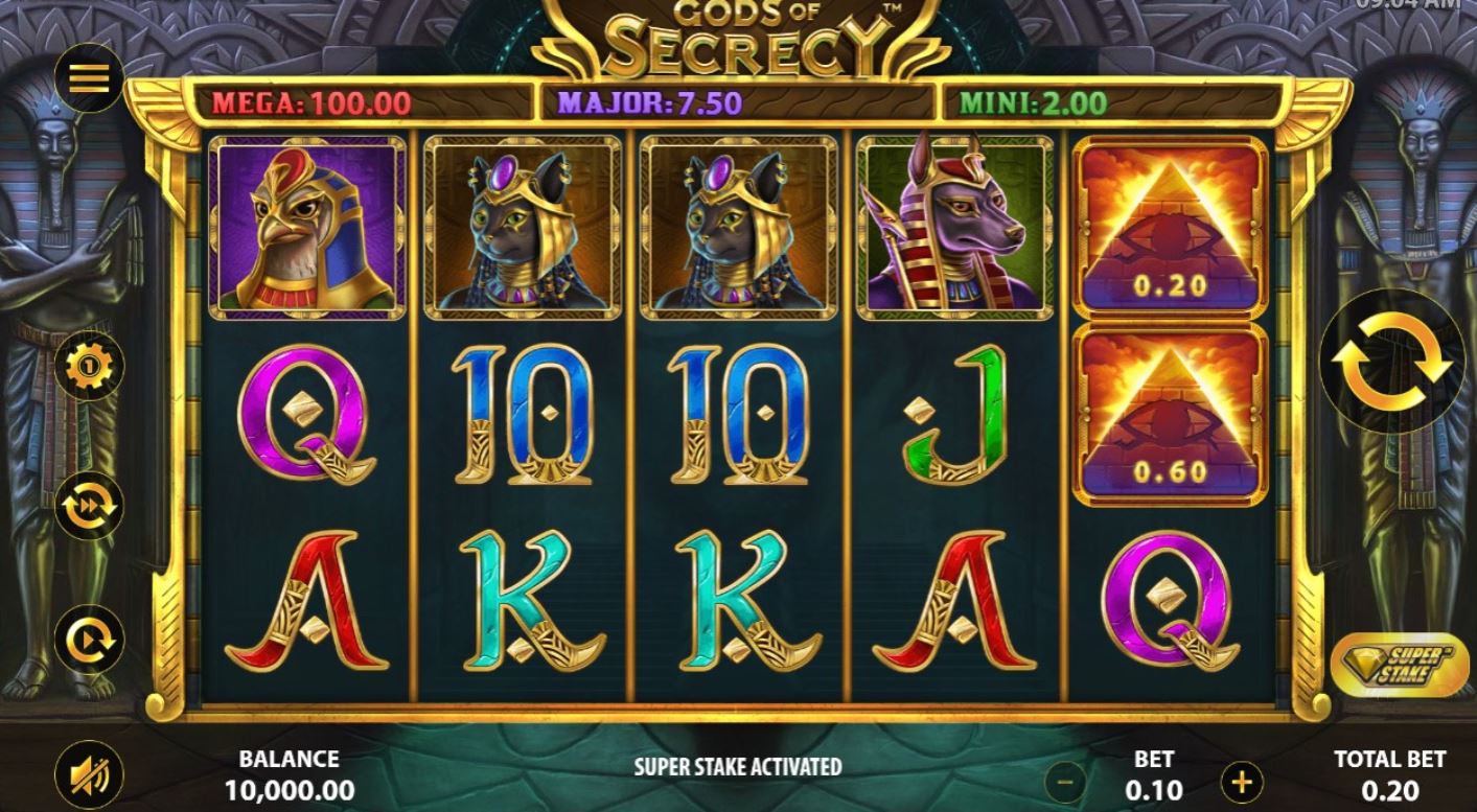 Gods of Secrecy Video Slot Game
