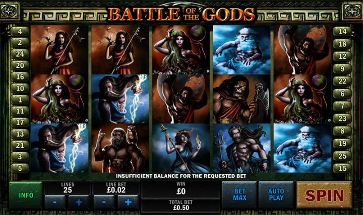 Battle of the Gods Logo