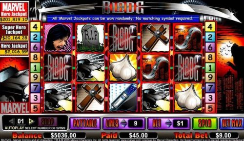 Blade Cryptologic Slot Game