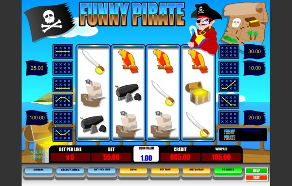 Funny Pirate Logo