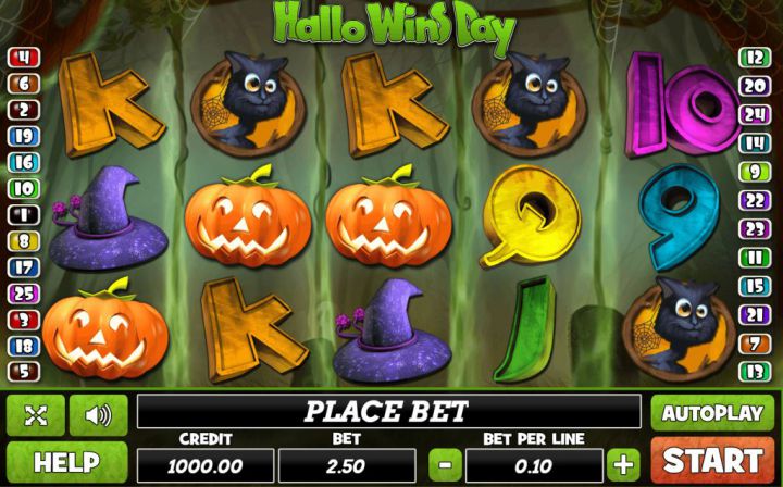 Hallo Wins Day Logo