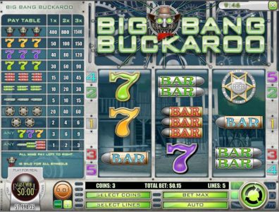 Big Bang Buckaroo Game