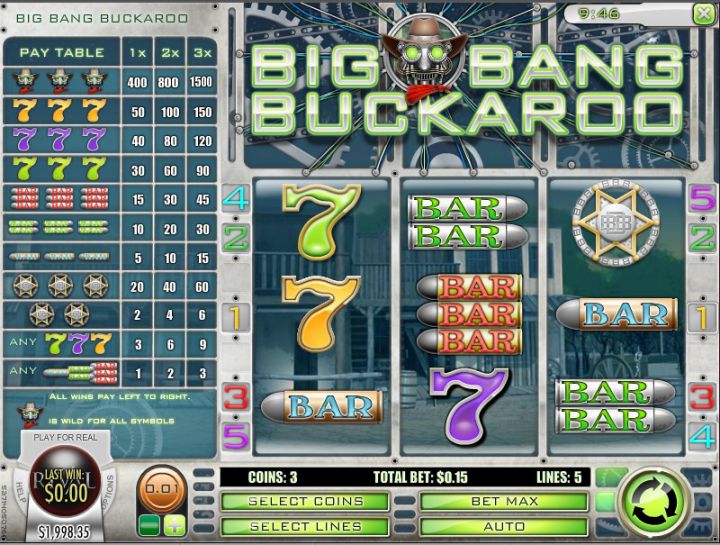 Big Bang Buckaroo Logo